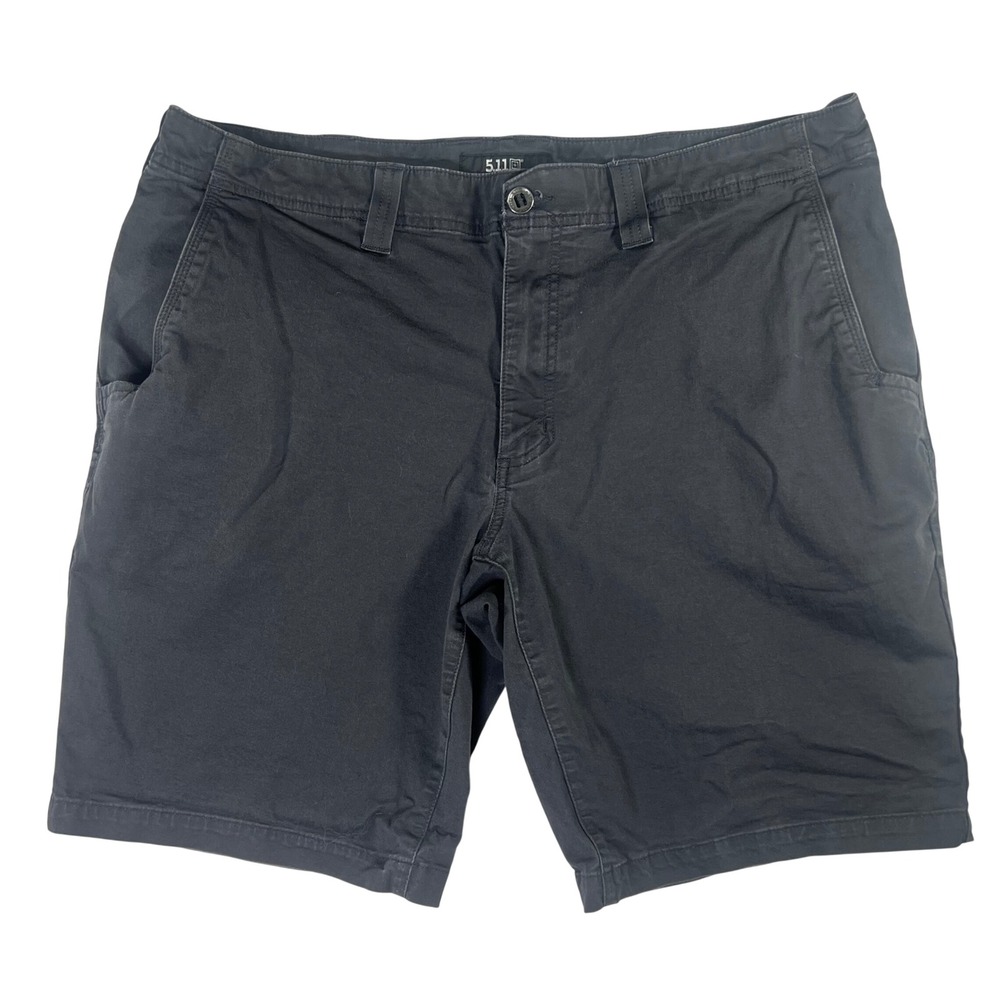 5.11 Tactical Men's Black Utility Shorts Size 38 Cargo Tactical Work Outdoor 9"